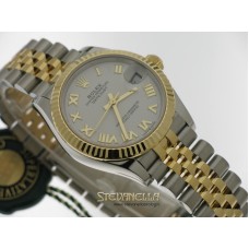 Rolex Datejust 31 ref. 278273 Jubilee acciaio oro giallo 18kt bianco romani nuovo